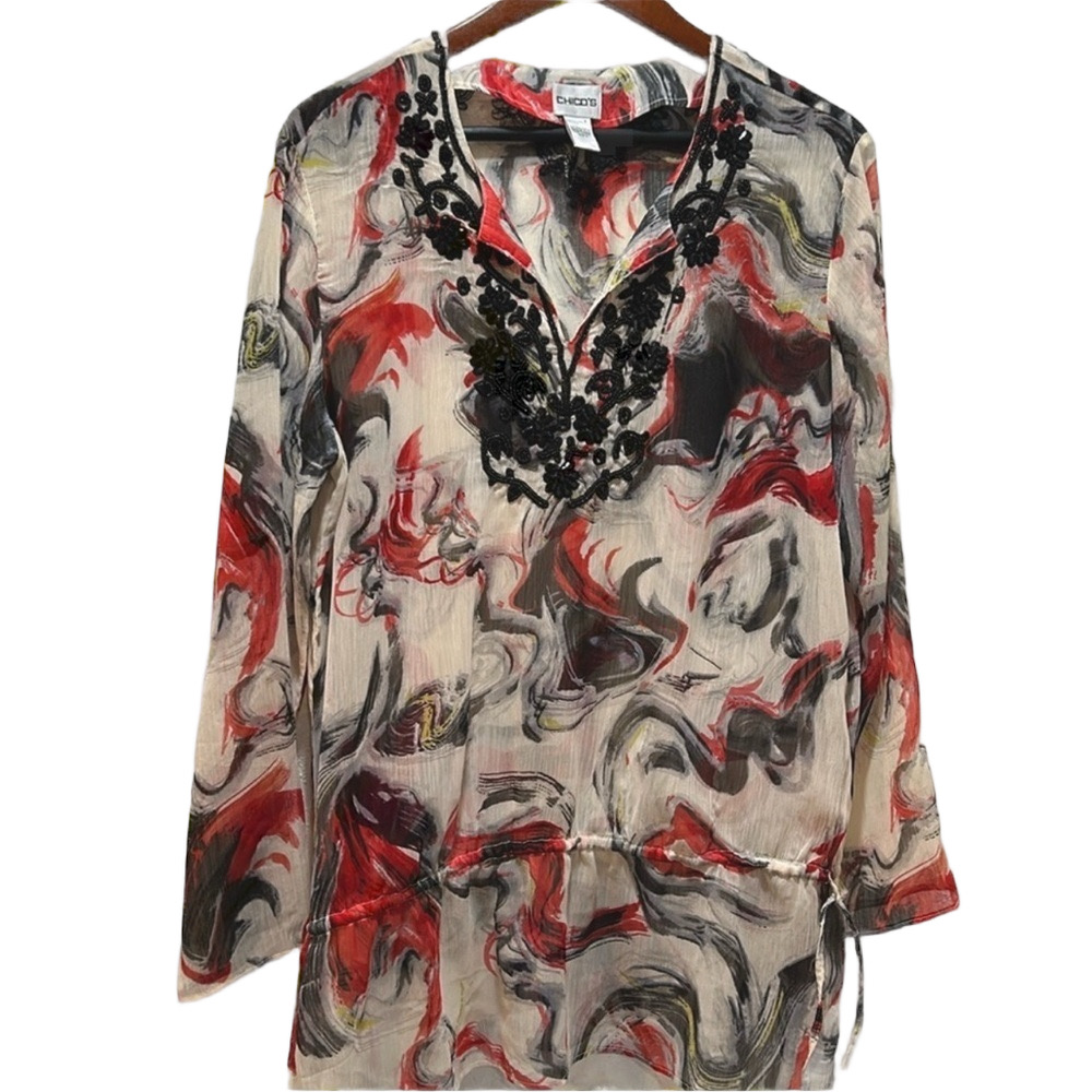 Chicos women’s blouse size 2 GUC